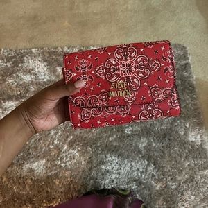 Red Paisley Steve Madden Purse